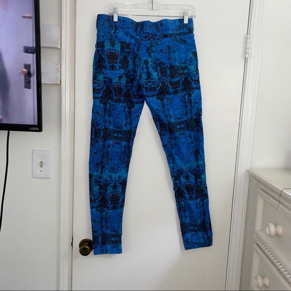 Blue Patterned Romeo & Juliet Couture Jeans - Picture 5 of 8
